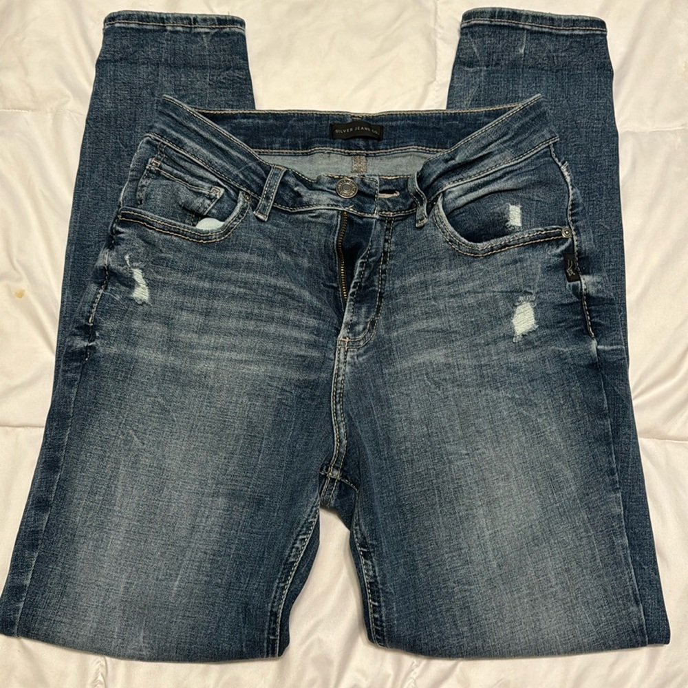 Silver Jeans Avery Skinny Straight